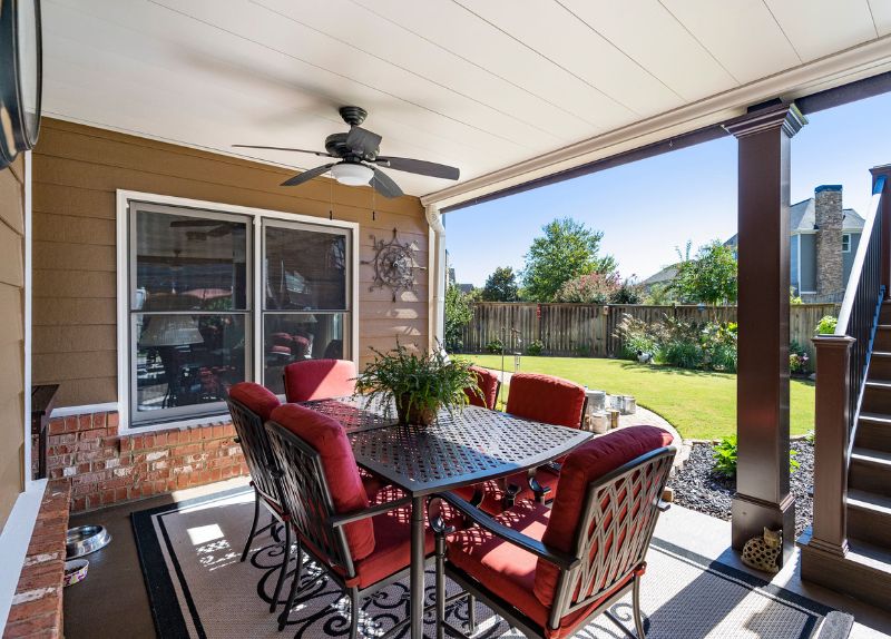 Cozy Patio Area with Seating Area