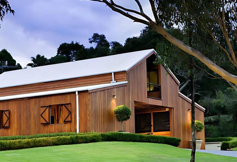 Modern Wooden Barn